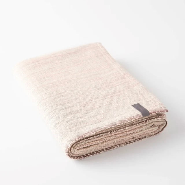 Melange Cotton Yoga Blanket