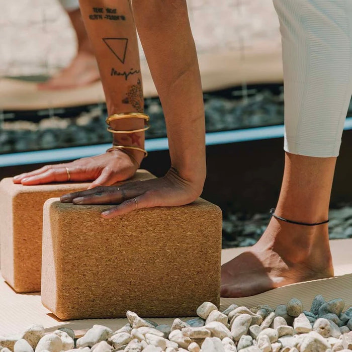 Cork Yoga Block Set